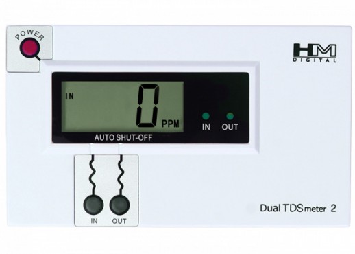 TDS метр, измеритель-анализатор уровня минерализации воды стационарный, солемер DM-2