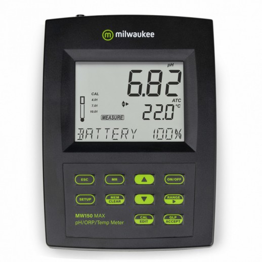 pH/ОВП/Темп лабораторный настольный тестер Milwaukee MW150 MAX