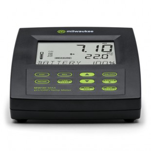 pH/ОВП/Темп лабораторный настольный тестер Milwaukee MW151 MAX + связь с ПК