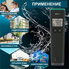 EC/Temp метр Jenco Cond115N влагозащитный