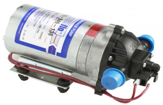 Водяной насос 12 вольт SHURflo 6,9 бар, 5,2 литра/мин