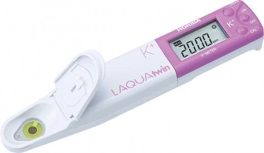 Измеритель калия Horiba LAQUAtwin K-11 для твердых, рассыпчатых, гелеобразных и жидких веществ
