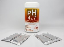 Комплект растворимых калибровочных порошков HM Digital для pH метров (12 штук)
