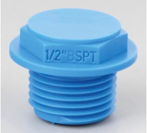 Пластиковый фланец-вилка резьба 1/2" BSPT